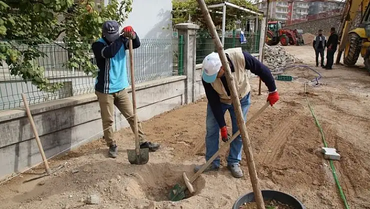 'Fırat mahallesindeki yeni park yapımında sona yaklaşıldı'