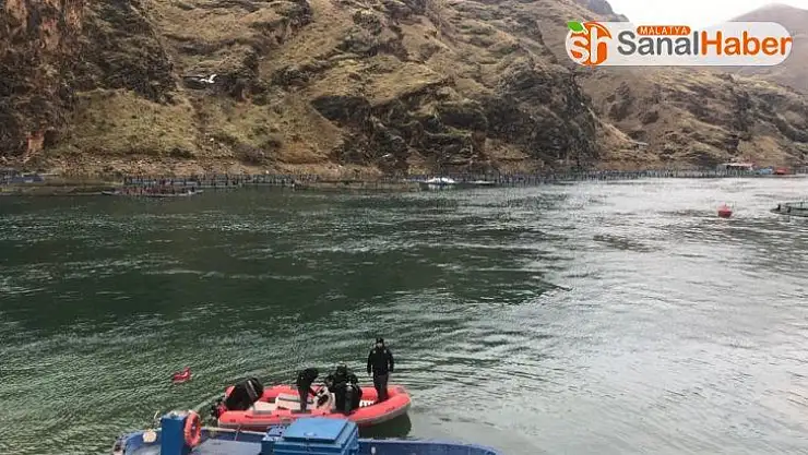 Fırat Nehri'nde kaybolan sürücü bir haftadır aranıyor