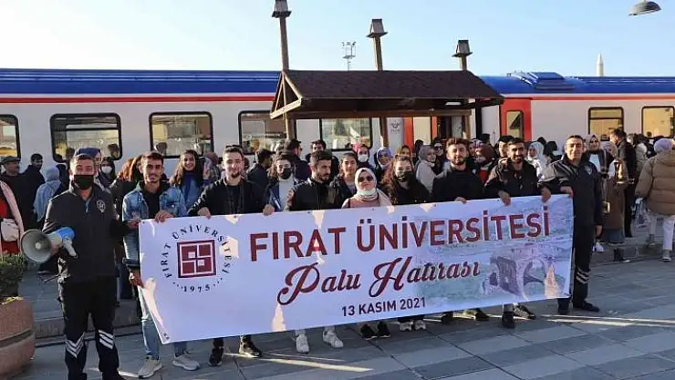 'Fırat Üniversitesi´nden tren yolculuğu ve Palu gezisi'