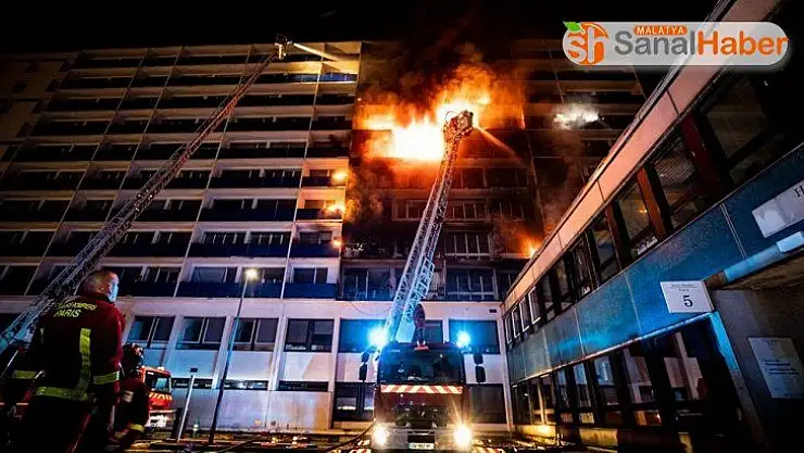 Fransa'da hastanede yangın: 1 ölü, 8 yaralı