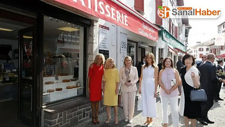 G7'nin sefasını First Lady'ler sürüyor