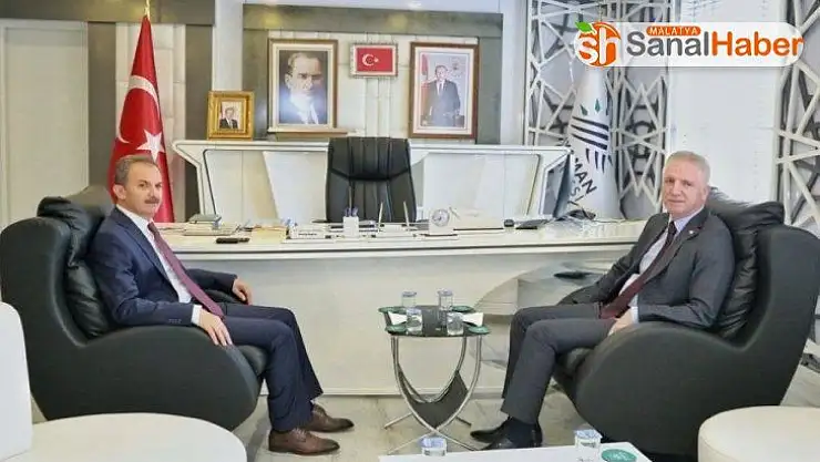 Gaziantep Valisi Gül ve Başkan Şahin'den, Başkan Kılınç'a ziyaret