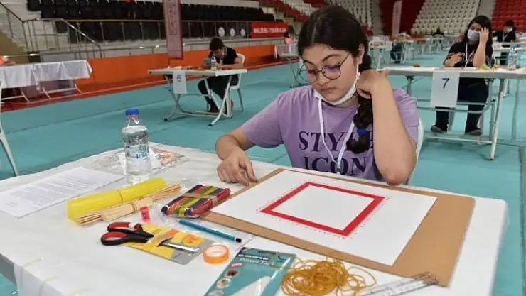 'Geleceğin yıldızlarının sınav heyecanı'