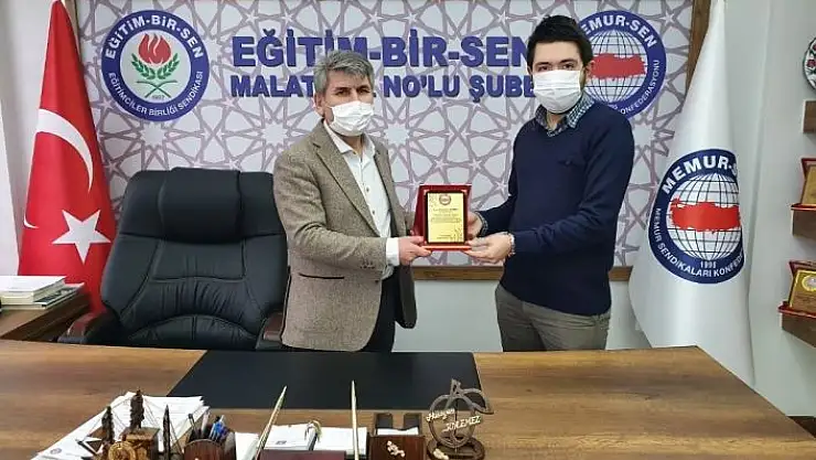 'Genç Memur Sen´in Türkiye 1´nciliği Malatya´ya'
