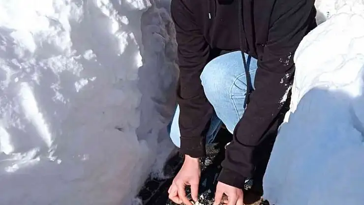 'Gerger´de öğrencilerden örnek davranış'