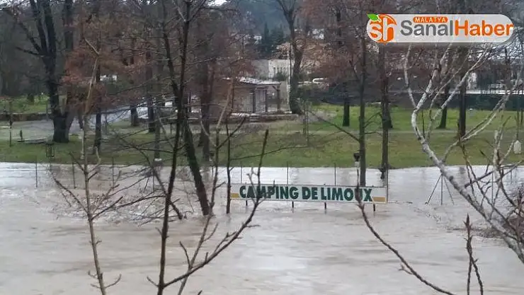 Gloria fırtınası Fransa'yı vurdu
