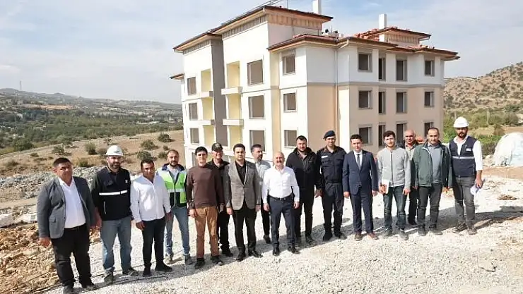 'Gölbaşı 1. etap afet konutları hızla yükseliyor'