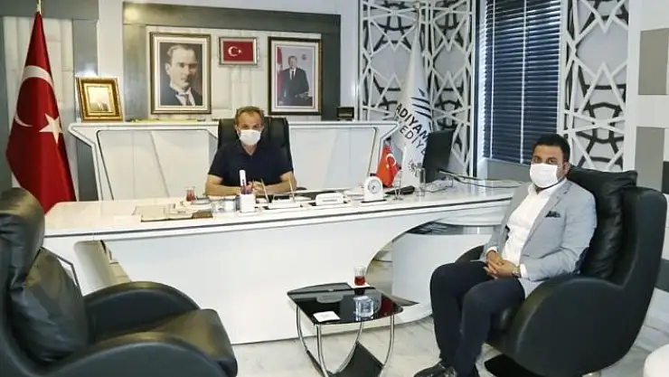 'Gölbaşı Belediye Başkanı Yıldırım´dan Kılınç´a ziyaret'