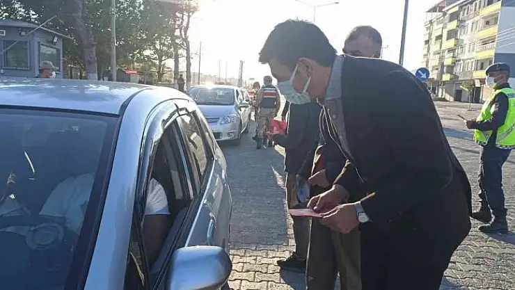 'Gölbaşı ilçesinde, ´Bi hareketine bakar hayat´ trafik uygulaması yapıldı'
