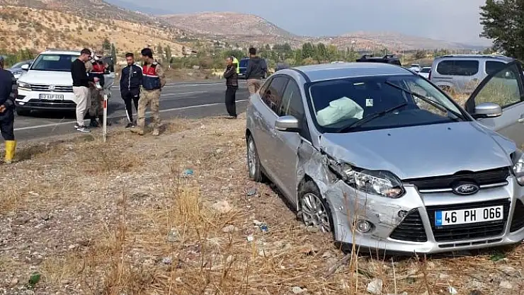 'Gölbaşı ilçesinde kaza: 2 yaralı'
