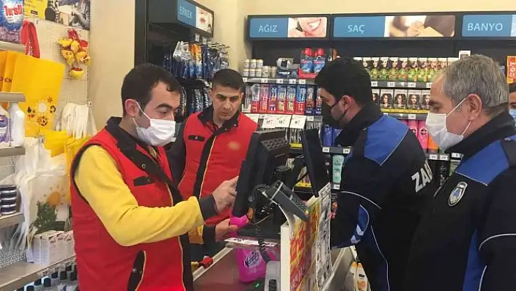 'Gölbaşı ilçesinde zabıta ekipleri marketleri denetledi'