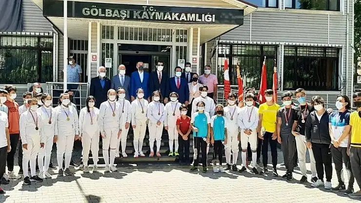 'Gölbaşı´nda 19 Mayıs Gençlik ve Spor Bayramı kutlandı'