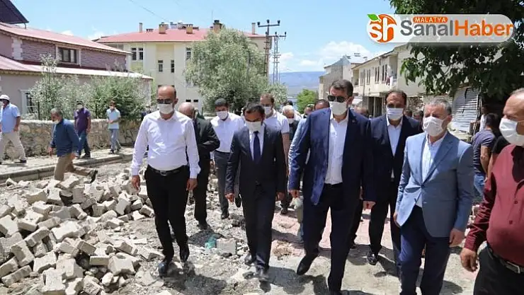 Gölova'da hasar tespit çalışmaları başladı