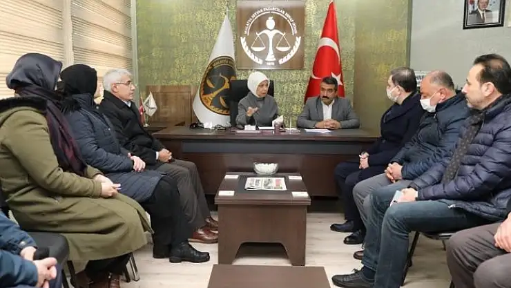 'Güder ve Milletvekili Çalık´tan hayırlı olsun ziyareti'