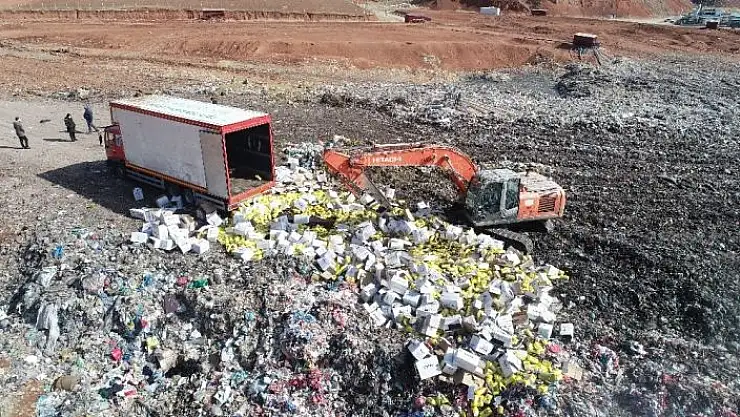 'Gümrük kaçağı 5 ton çay böyle imha edildi'