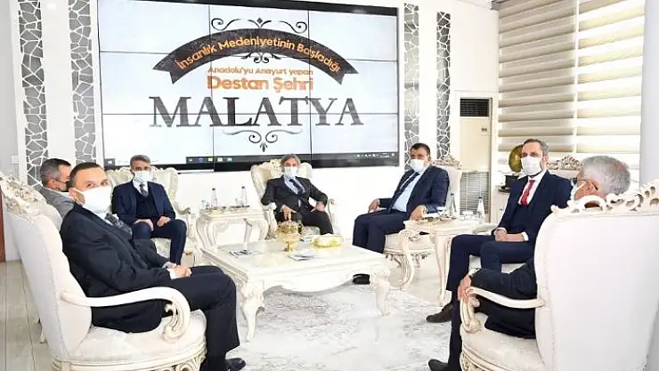 'Gürkan, Bakan Yardımcısı Demircan´ı ağırladı'