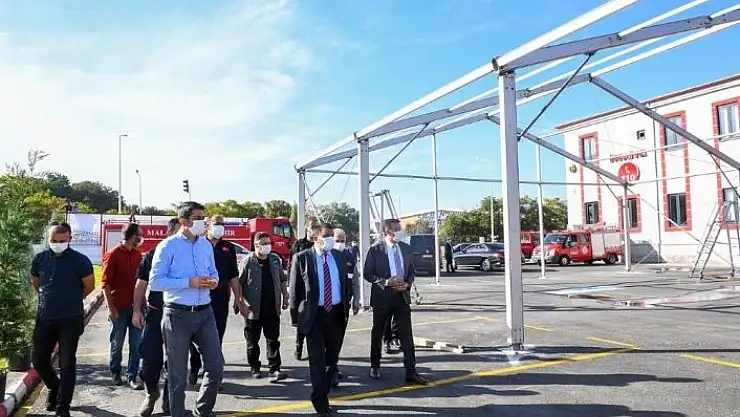 'Gürkan hazırlıkları yerinde inceledi'