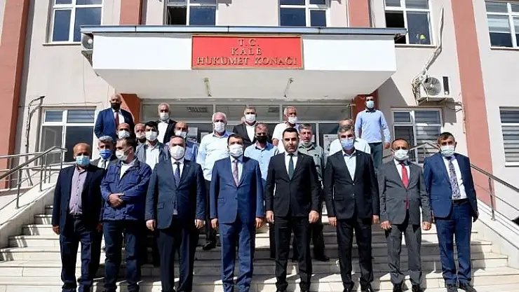 'Gürkan, Kale Kaymakamı´nı ziyaret etti'
