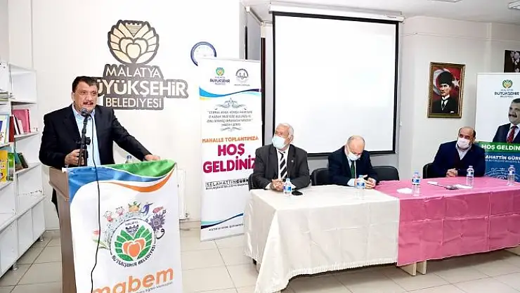 'Gürkan, Melekababa sakinleriyle bir araya geldi'