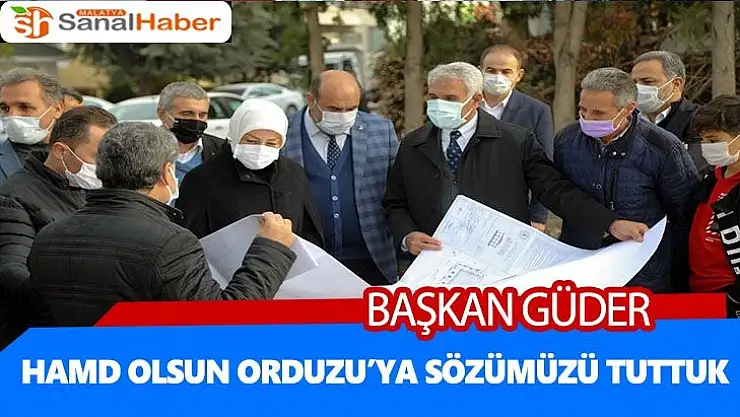 Hamt olsun Orduzu´ya sözümüzü tuttuk