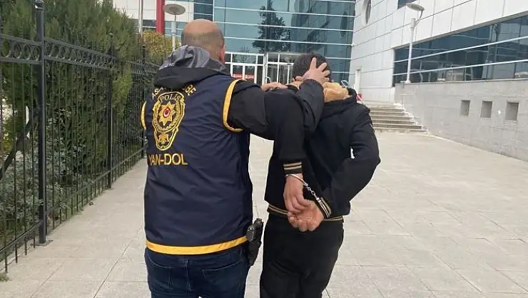 'Hasarlı binada hırsızlık yapan şahıs polis ekiplerince yakalandı'