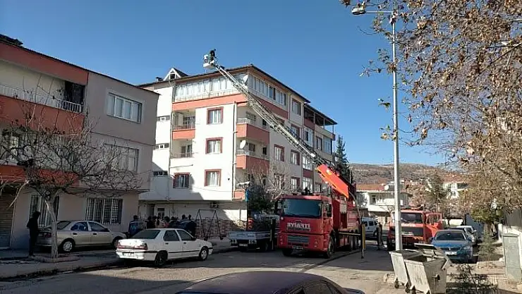 'Havalandırma boşluğunda çıkan yangın korkuttu'