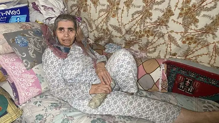 'Hırsızlar felçli kadını hem karanlıkta hem sıcakta bıraktı'