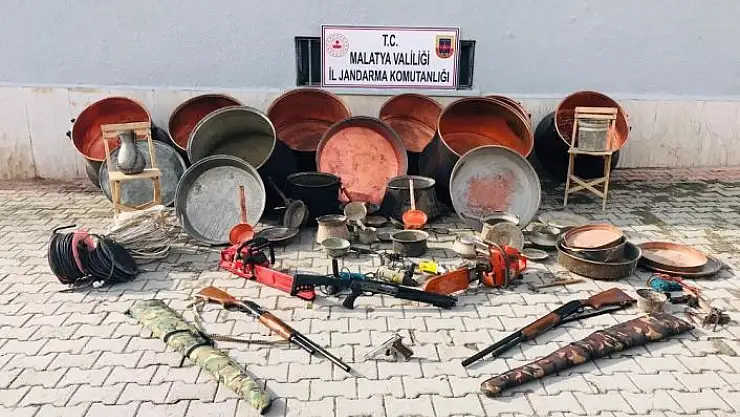'Hırsızlar jandarma kontrolüne takıldı'