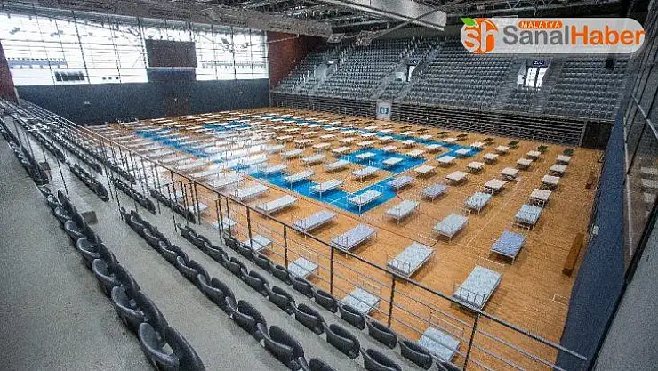 Hırvatistan, basketbol sahasını geçici hastaneye geçirdi