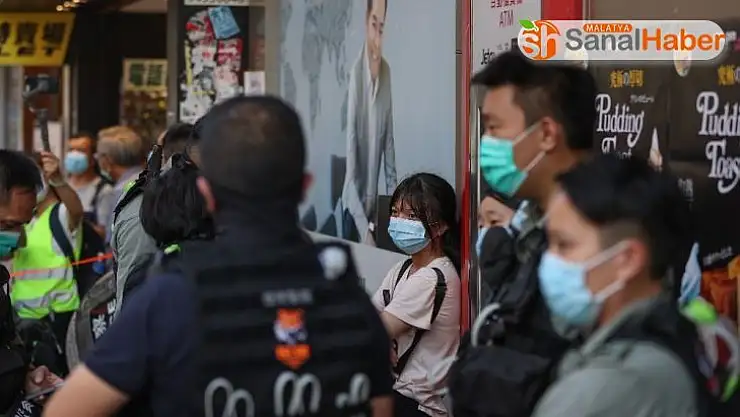 Hong Kong'da Ulusal Güvenlik Yasası'na karşı sessiz protesto
