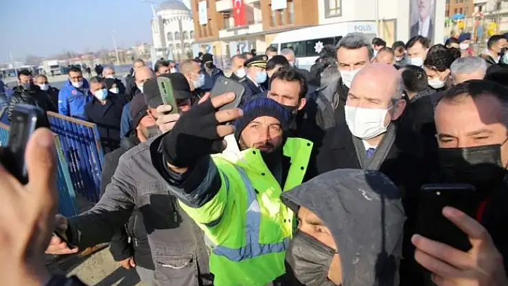 'İçişleri Bakanı Süleyman Soylu, 8 bininci deprem konut teslim töreni için Elazığ´da'