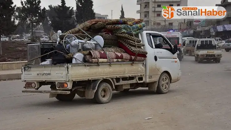 İdlib'den göç sürüyor