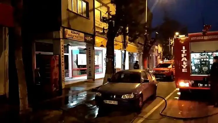 'İkamet yangını korkuttu'