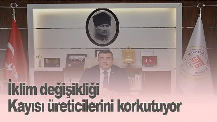 İklim değişikliği kayısı üreticilerini korkutuyor