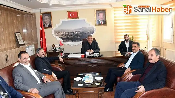 İl protokolü Gerger'i ziyaret etti