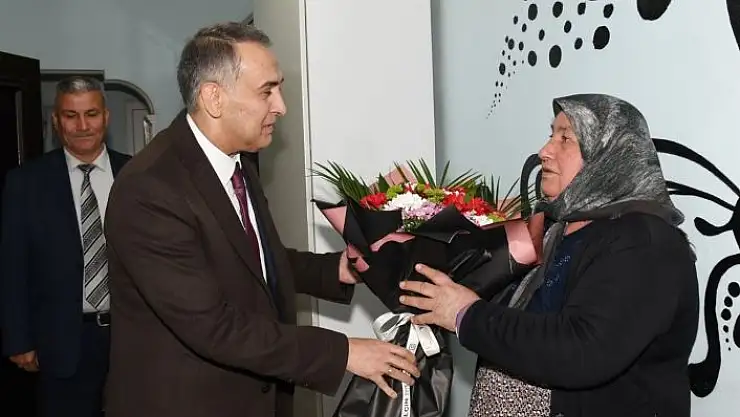 'İl protokolü şehit aileleriyle bir araya geldi'