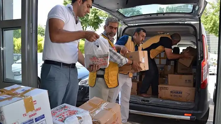 BÜYÜKŞEHİR´DEN SURİYELİ SAVAŞ   MAĞDURLARINA İLAÇ YARDIMI