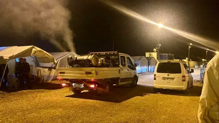 'İlaçlama çalışmaları aralıksız devam ediyor'