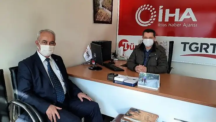 'İletişim Başkanlığı Şanlıurfa Bölge Müdürü Güvel´den İHA´ya ziyaret'