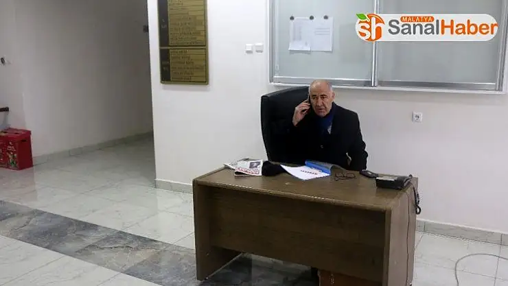 İlk nöbet Başkan Karadağ'ın