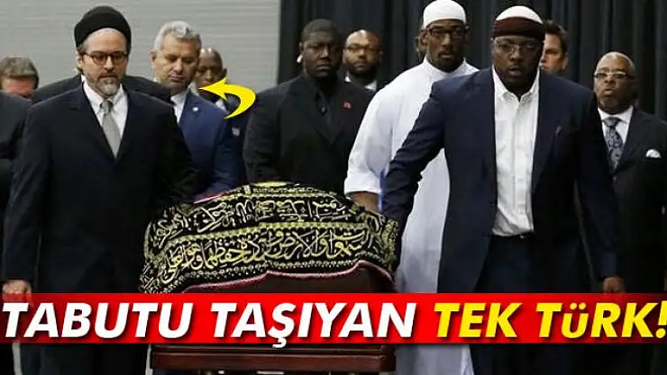 TABUTU TAŞIYAN TEK TÜRK!