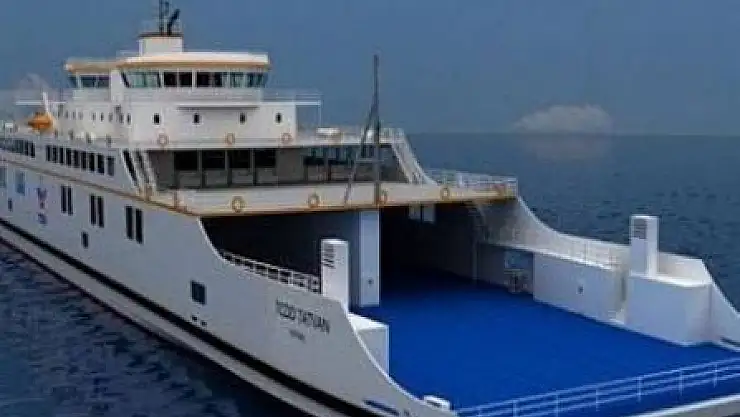 FERİBOT BUGÜN İNDİRİLİYOR