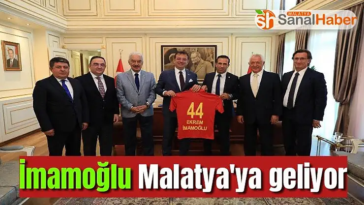 İmamoğlu Malatya´ya Geliyor