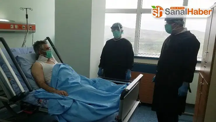 Türkiye'de ilk kez Malatya´da uygulandı  koronayı yenen hasta konuştu