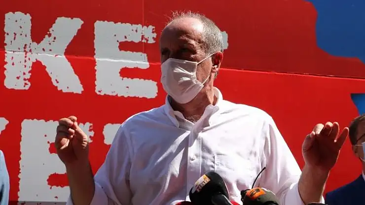 'İnce CHP´den istifa etmeyeceğini açıklayıp Gül´e başarılar diledi'