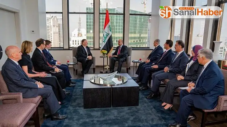 Irak Cumhurbaşkanı Salih, Pompeo ile görüştü
