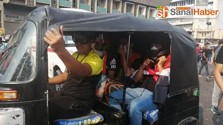 Irak protestolarının simgesi 'tuktuklar'