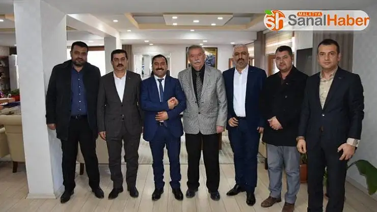 İş adamlarından Başkan Küçük'e ziyaret