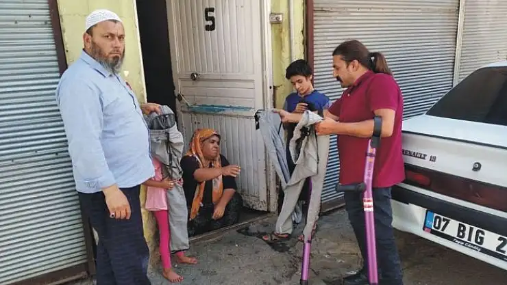 'İş adamlarından engellilere destek'