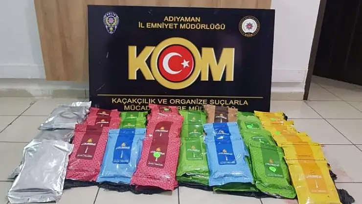 'İş yerinden kaçak nargile tütünü ele geçirildi'